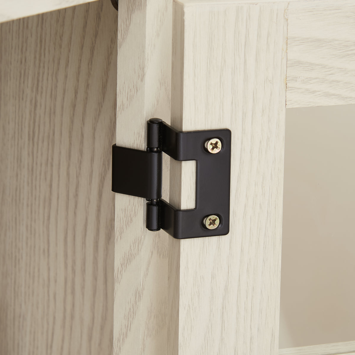 Nøordka Light TV Stand Default 60" White Farmhouse TV Stand with Electric Fireplace for TVs up to 65"