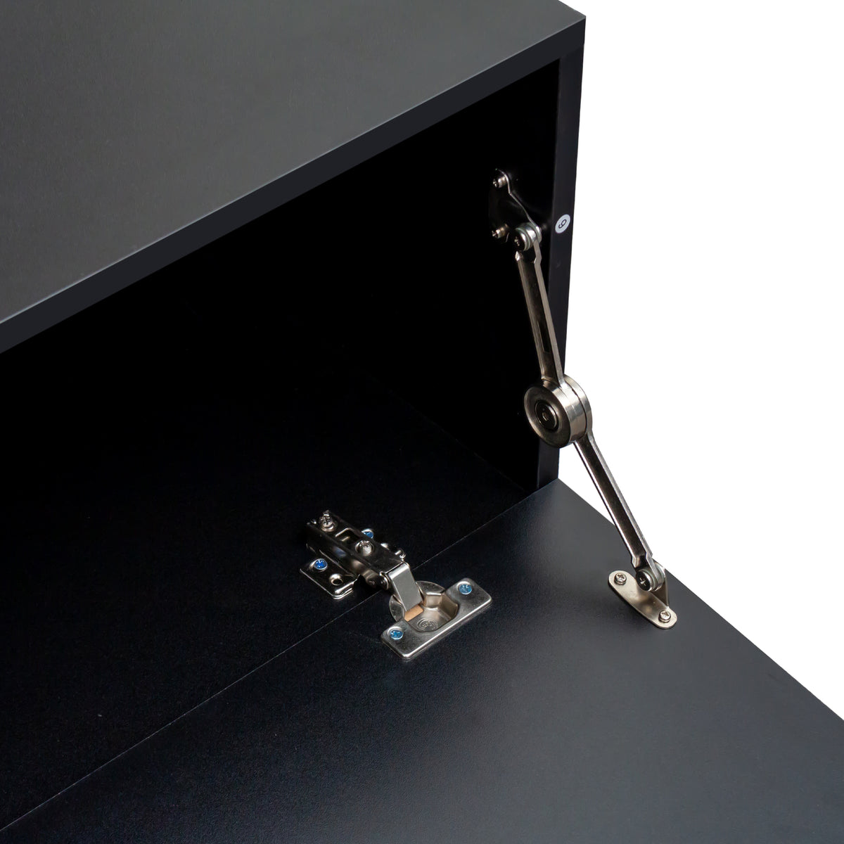 Nøordka Light TV Stand Default 70" Black Wood Extendable TV Stand &amp; Entertainment Center for TVs up to 70"