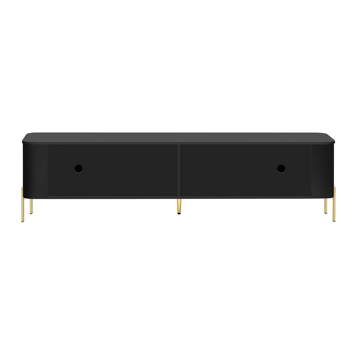 Nøordka Light TV Stand Default 75" Black TV Stand for TVs up to 80"