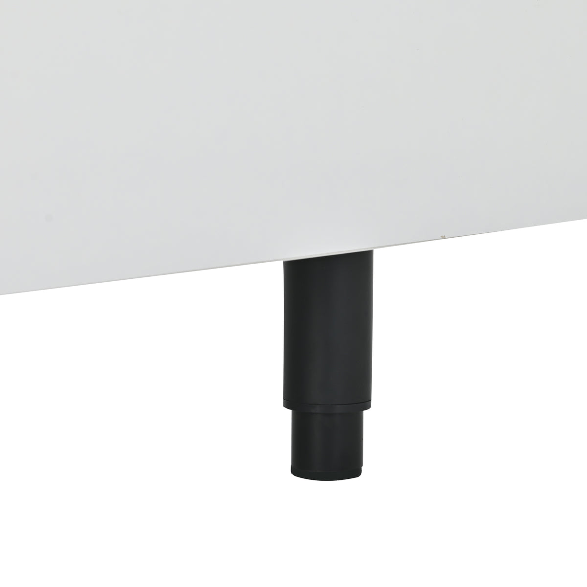 Nøordka Light TV Stand Default White Adjustable Length Modern TV Stand for TVs over 80"