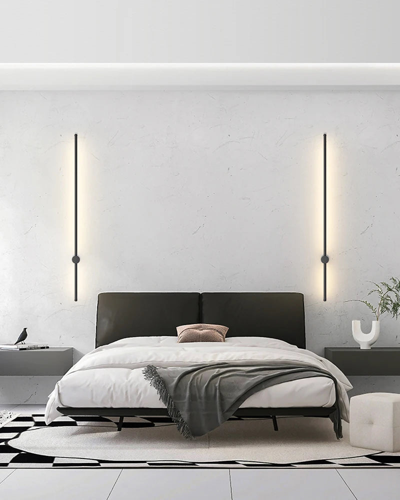 Nøordka Light Wall Light Fixtures 360° Rotatable Touch Dimmable LED Wall Sconce for Bedside & Living Spaces
