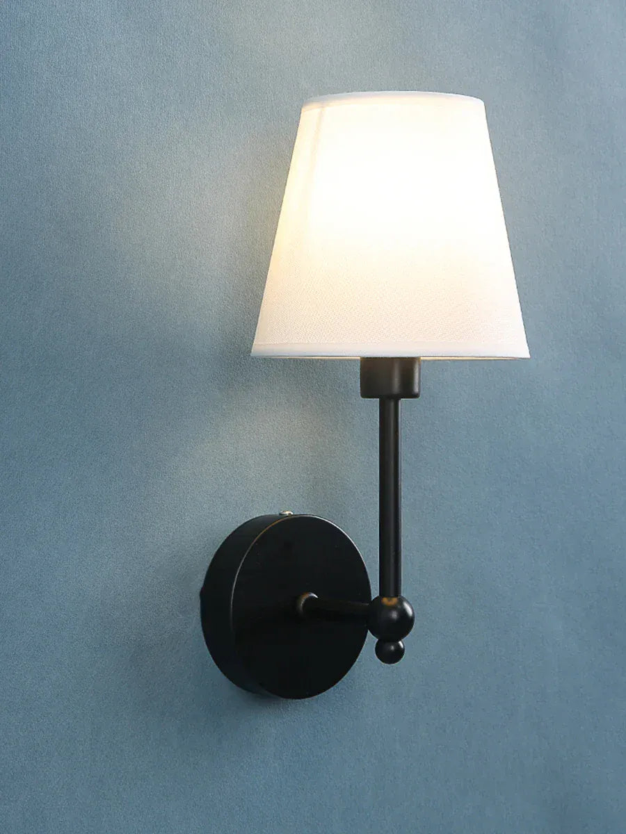 Nøordka Light Wall Light Fixtures Black American Retro Sconce Wall Lamp Light Fixture