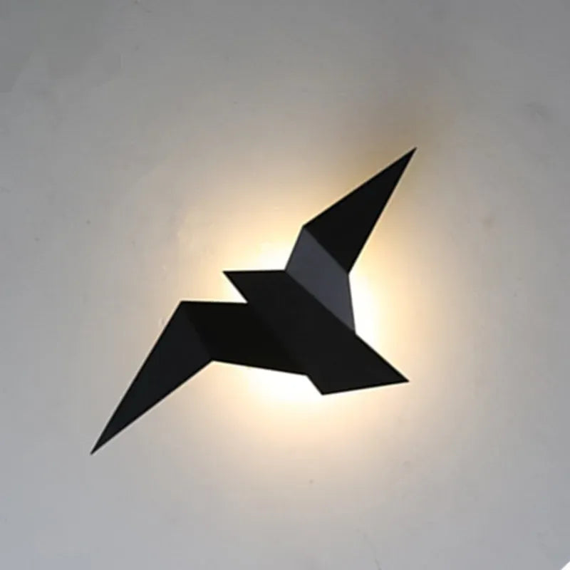 Nøordka Light Wall Light Fixtures Black / Neutral light Nordic Bird Wall Lamps Light Fixture