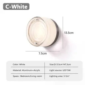 Nøordka Light Wall Light Fixtures C White / Warm white Modern Nordic Dotted Wall Lamp