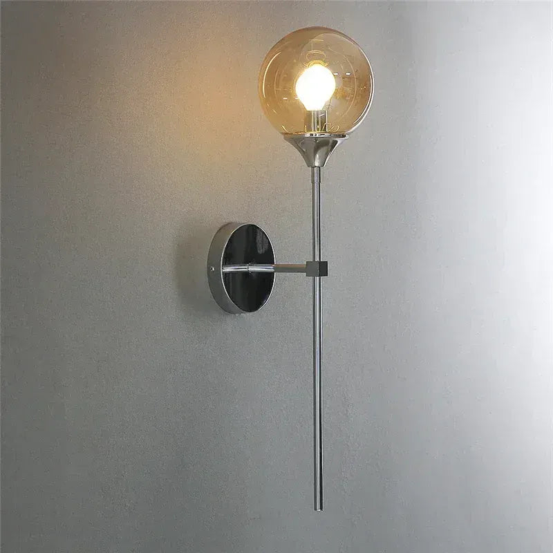 Nøordka Light Wall Light Fixtures Glass Ball Indoor Wall Lamp Lighting Fixture