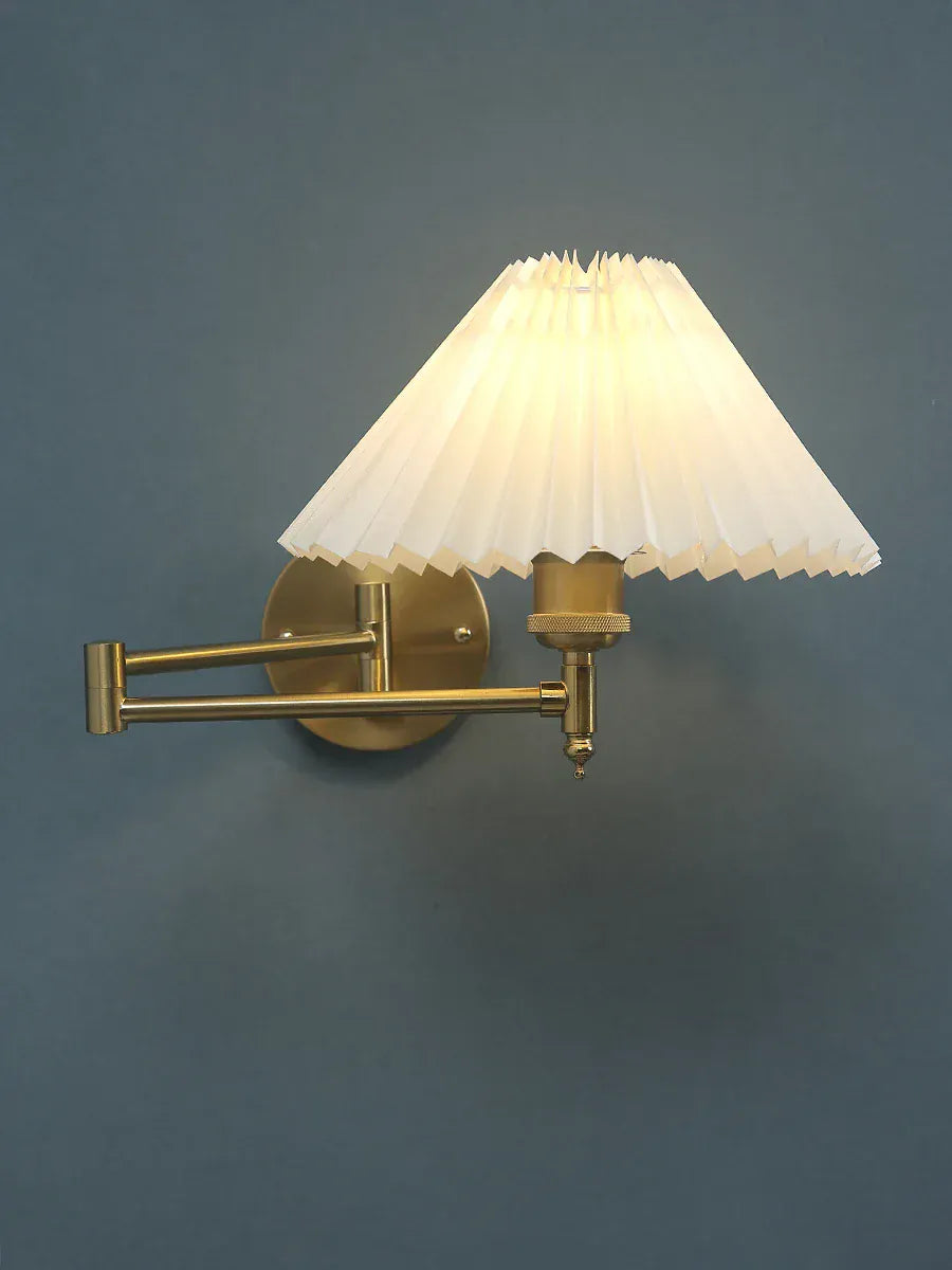 Nøordka Light Wall Light Fixtures Gold European Classic Adjustable Position Wall Lamp Light Fixture