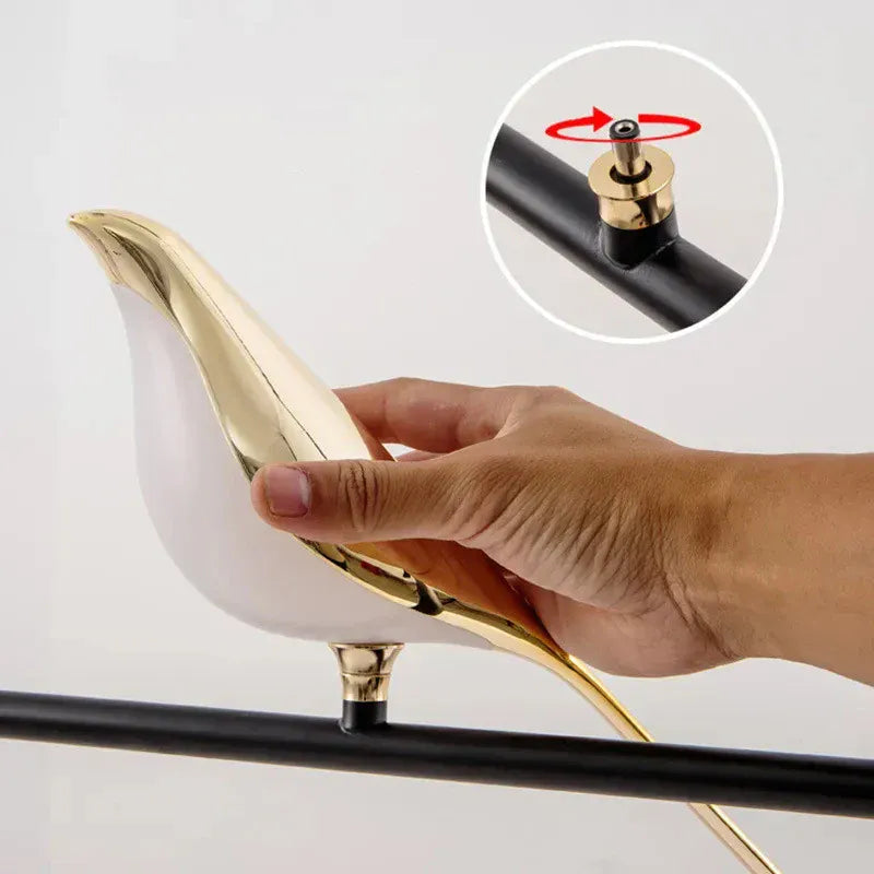 Nøordka Light Wall Light Fixtures Golden Magpie Wall Sconce Light Fixture