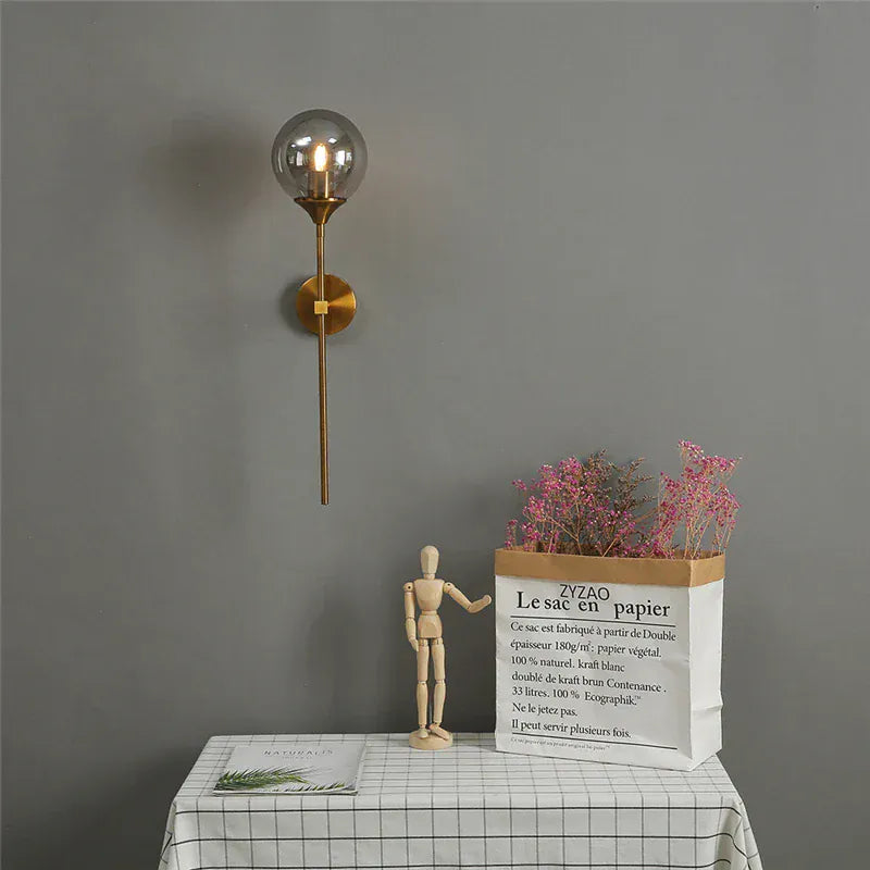 Nøordka Light Wall Light Fixtures Icelet Drop Minimalist Wall Light Fixture