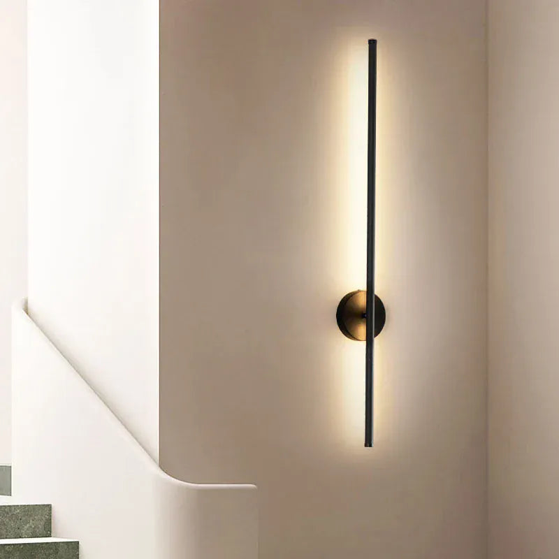 Nøordka Light Wall Light Fixtures Modern Indoor 360° Rotatable LED Wall Lamps with Black Touch Switch