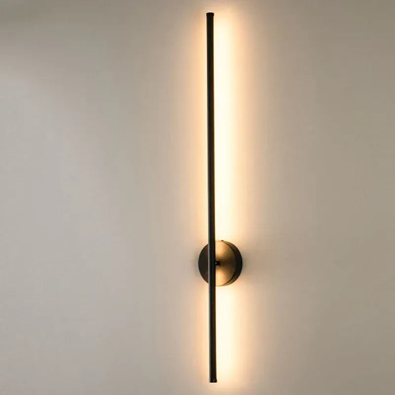 Nøordka Light Wall Light Fixtures Modern Indoor 360° Rotatable LED Wall Lamps with Black Touch Switch