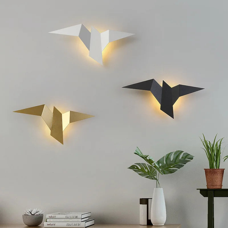 Nøordka Light Wall Light Fixtures Nordic Bird Wall Lamps Light Fixture