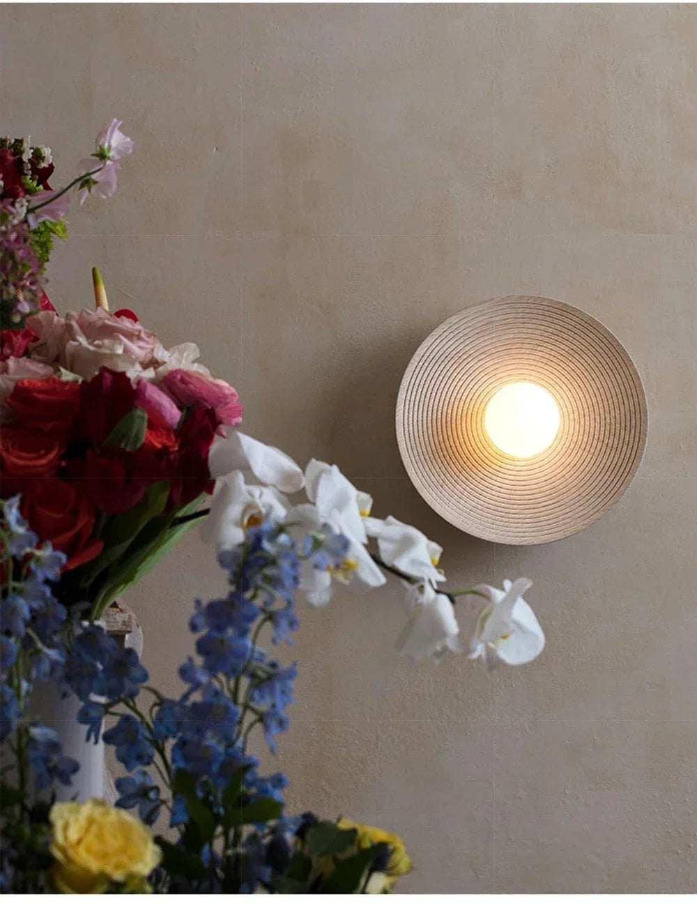 Nøordka Light Wall Light Fixtures Retro Japanese Wall Lamp Fixture