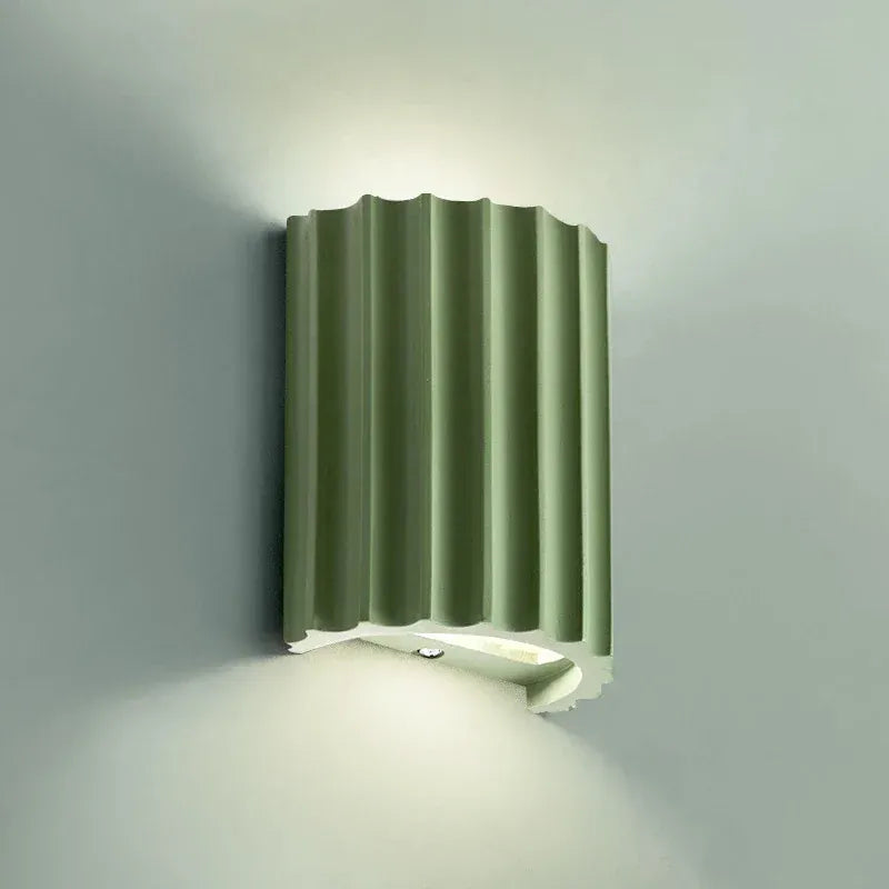 Nøordka Light Wall Light Fixtures Ribbed Nordic LED Wall Lamp Light Fixture
