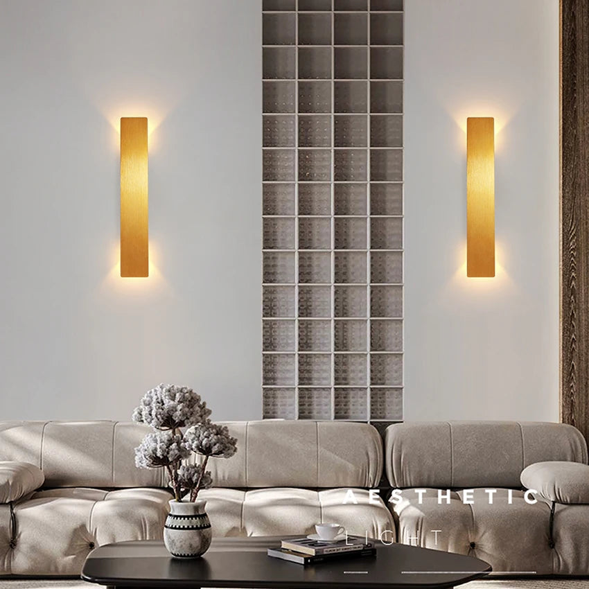 Nøordka Light Wall Light Fixtures Sleek Dual-Beam Wall Lamp