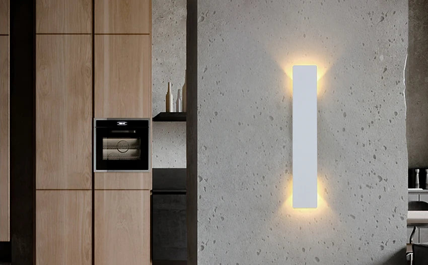 Nøordka Light Wall Light Fixtures Sleek Dual-Beam Wall Lamp