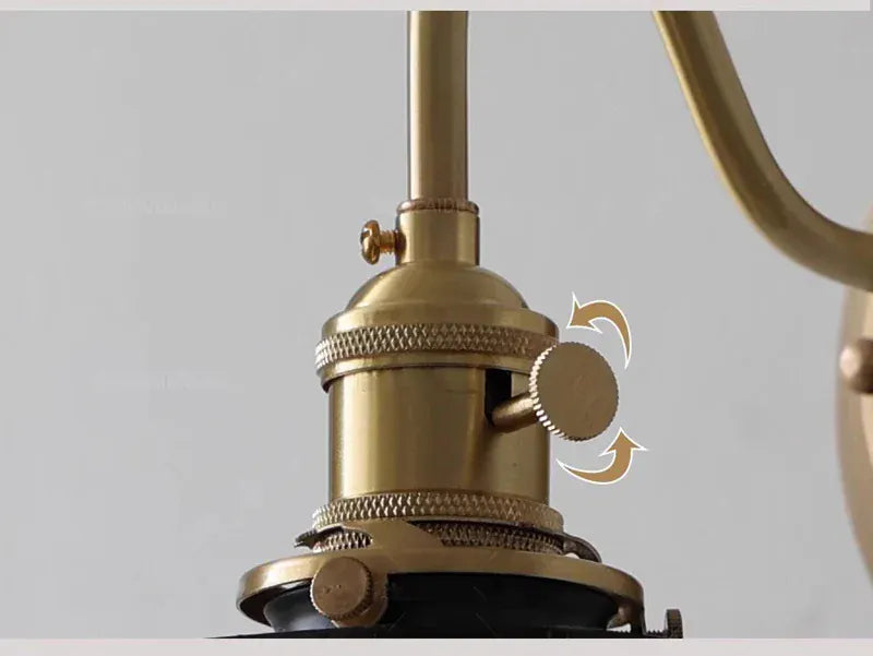 Nøordka Light Wall Light Fixtures Vintage Industrial Copper Wall Light Fixture