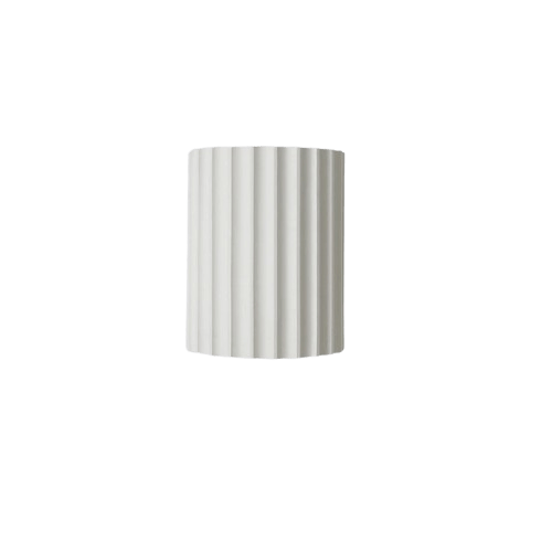 Nøordka Light Wall Light Fixtures White / Warm White Ribbed Nordic LED Wall Lamp Light Fixture