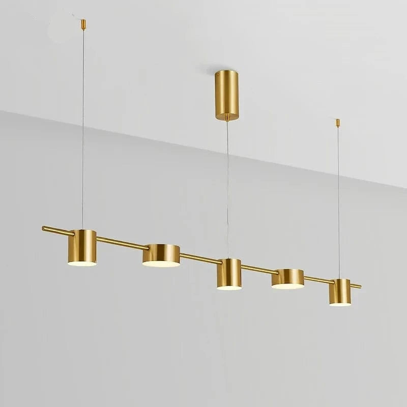 NORDIC LIGHT Luxury Energy Efficient Gold Branch Chandelier For Living Spaces