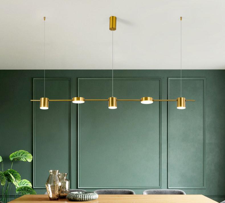 NORDIC LIGHT Luxury Energy Efficient Gold Branch Chandelier For Living Spaces