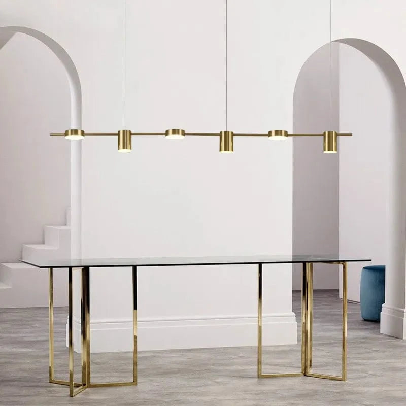 NORDIC LIGHT Luxury Energy Efficient Gold Branch Chandelier For Living Spaces