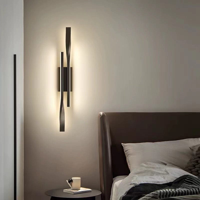 NORDIC LIGHT Warm White Elegant Nordic Light Long Strip Wall Lamp