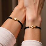 Load image into Gallery viewer, Personalized Unity Diamond Initial Bracelet
