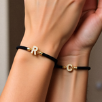 Load image into Gallery viewer, Personalized Unity Diamond Initial Bracelet
