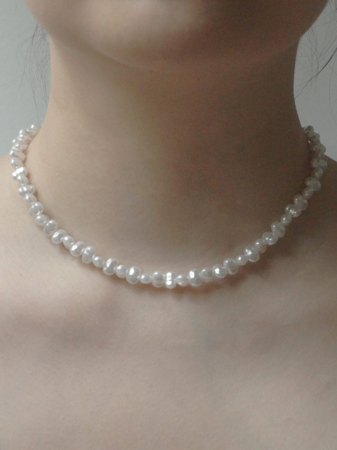 Stella Cluster Pearl Choker