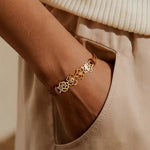 Load image into Gallery viewer, Personalized Birth Flower Rope Bracelet
