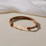 Load image into Gallery viewer, Personalized Birth Flower Rope Bracelet
