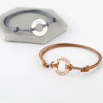 Load image into Gallery viewer, Personalized Name Disc Rope Bracelet
