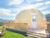 PHOENIX DOMES Geodesic Domes Desert Beige Phoenix Domes - Heavy Duty Frame 4-Season Glamping & Yoga Package Dome - 33'/10m