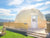 PHOENIX DOMES Geodesic Domes Desert Beige Phoenix Domes - Medium Frame 4 Season Glamping Package Dome - 16'/5m