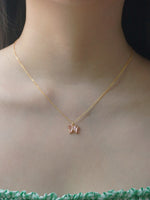 Load image into Gallery viewer, Colourful Petite Butterfly Necklace
