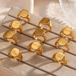 Load image into Gallery viewer, Positive Affirmation Engraved Rings
