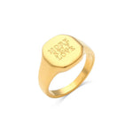 Load image into Gallery viewer, Positive Affirmation Engraved Rings
