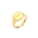 Load image into Gallery viewer, Positive Affirmation Engraved Rings
