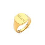 Load image into Gallery viewer, Positive Affirmation Engraved Rings
