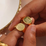 Load image into Gallery viewer, Positive Affirmation Engraved Rings
