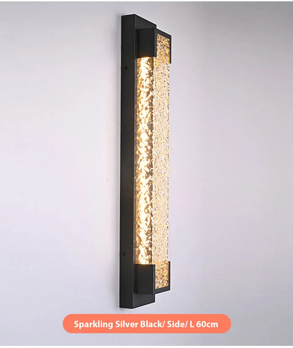 PREMIER HOME FIXTURES Outdoor Light Dimmable Outdoor LED Wall Sconce In Stainless Steel