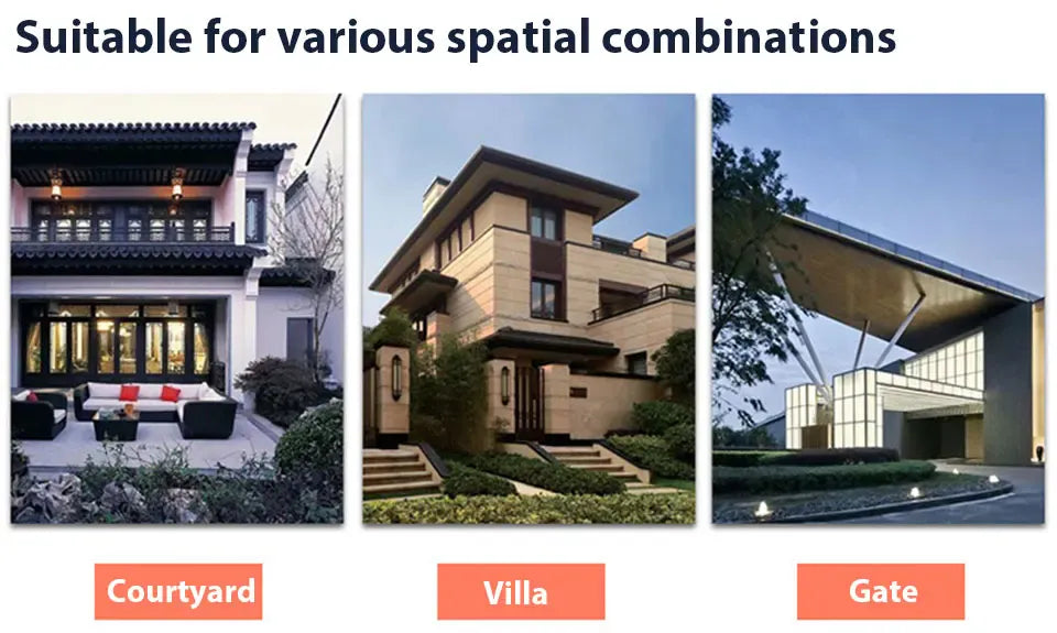 PREMIER HOME FIXTURES Outdoor Light Dimmable Outdoor LED Wall Sconce In Stainless Steel