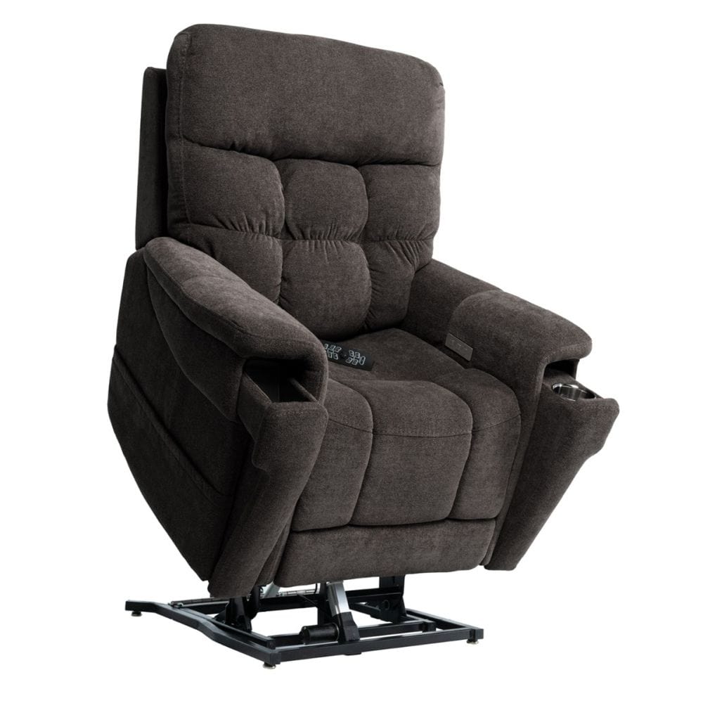 PRIDE 3-Position Lift Chair + Vivalift Ultra Lift Chair Recliner With Footrest Extension & Battery Backup - Pride PLR4955