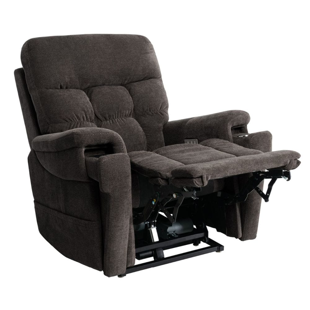PRIDE 3-Position Lift Chair + Vivalift Ultra Lift Chair Recliner With Footrest Extension &amp; Battery Backup - Pride PLR4955