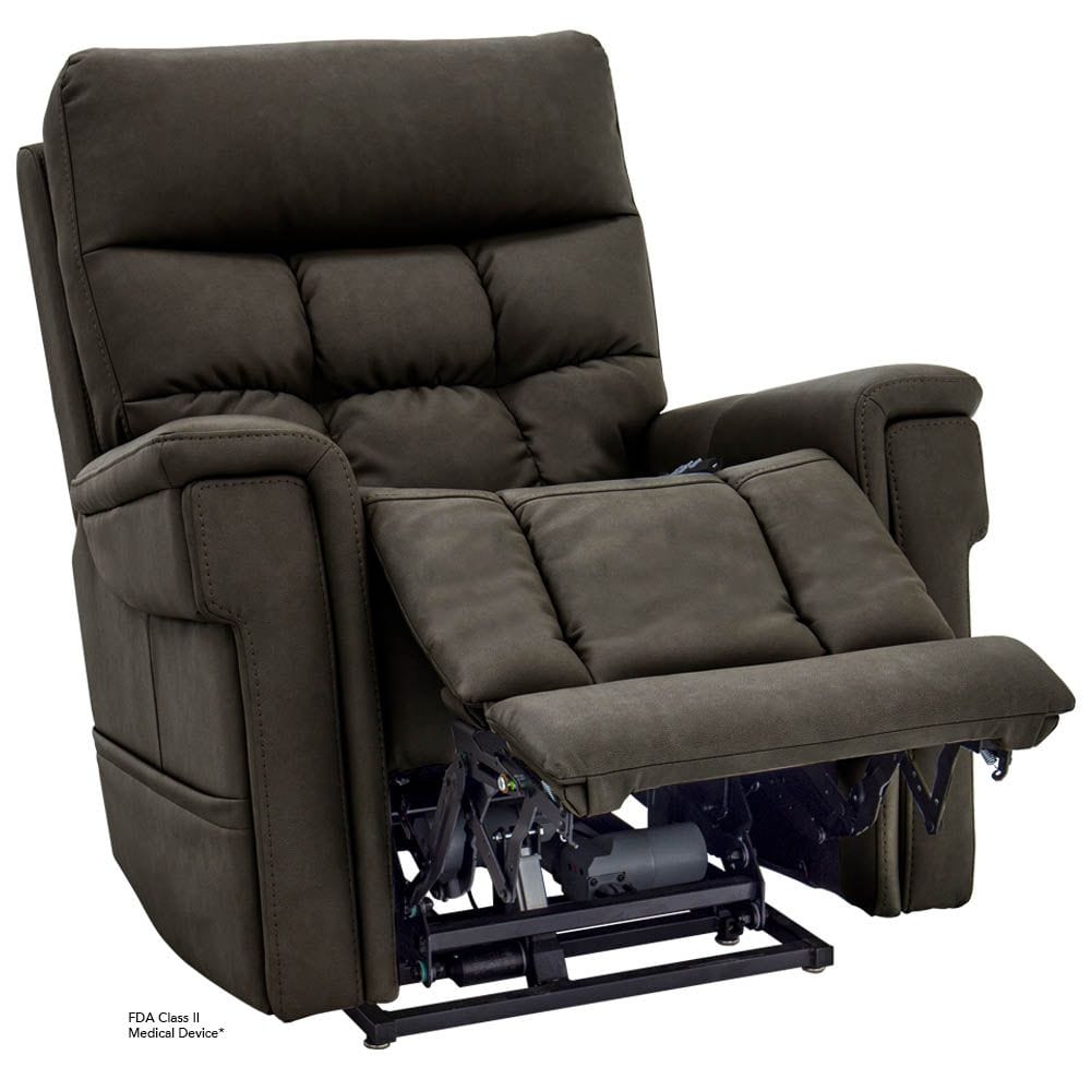 PRIDE 3-Position Lift Chair + Vivalift Ultra Lift Chair Recliner With Footrest Extension & Battery Backup - Pride PLR4955