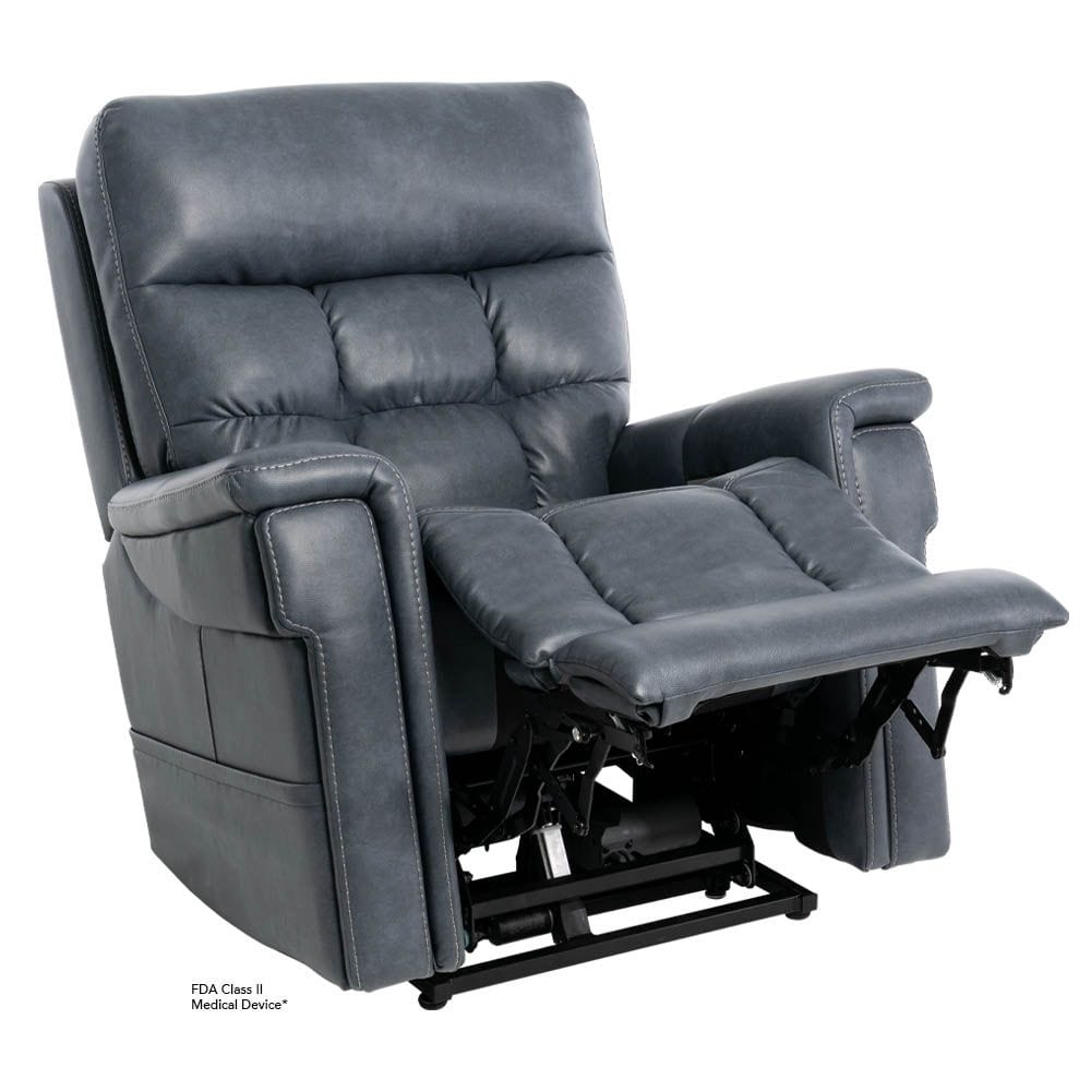 PRIDE 3-Position Lift Chair + Vivalift Ultra Lift Chair Recliner With Footrest Extension & Battery Backup - Pride PLR4955