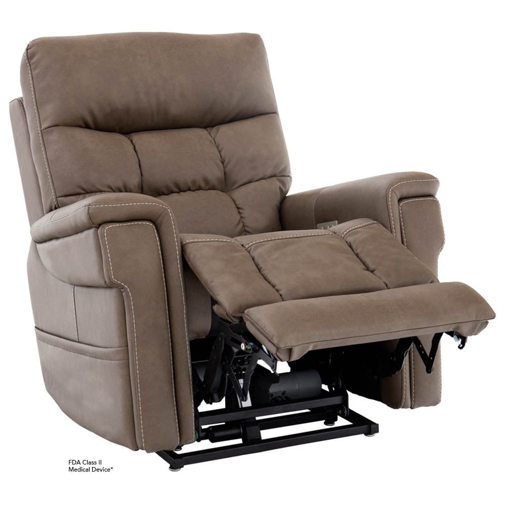 PRIDE 3-Position Lift Chair + Vivalift Ultra Lift Chair Recliner With Footrest Extension & Battery Backup - Pride PLR4955