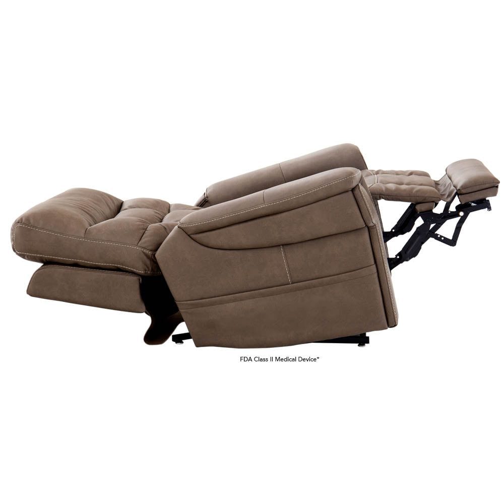 PRIDE 3-Position Lift Chair + Vivalift Ultra Lift Chair Recliner With Footrest Extension &amp; Battery Backup - Pride PLR4955