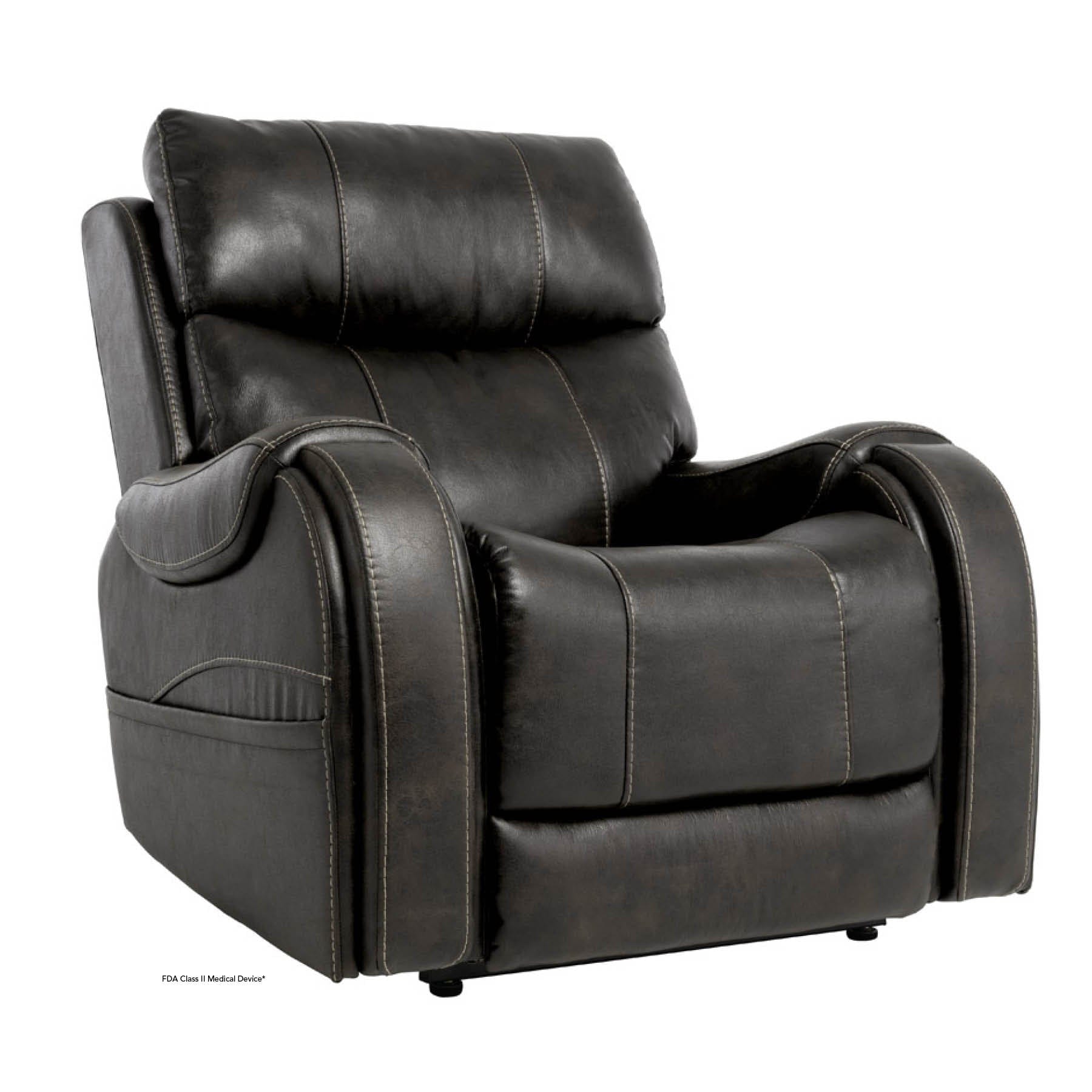 PRIDE Infinite Position Lift Chair Badlands Steel Pride Vivalift! Atlas PLUS 2 Lift Recliner