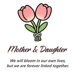 Load image into Gallery viewer, Double Birthstones Ring With Tulip Design
