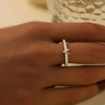 Load image into Gallery viewer, Radiant Adjustable Letter Initial Rings
